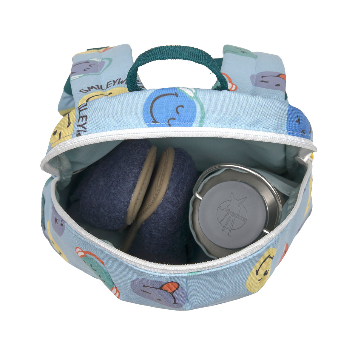 Kinderrucksack Smiley - Blau