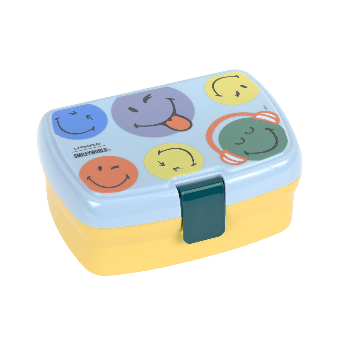 Znüniböxli Smiley - Blau