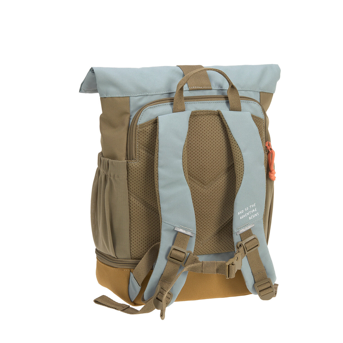 Kindergartenrucksack Rolltop Medium - Nature Olive