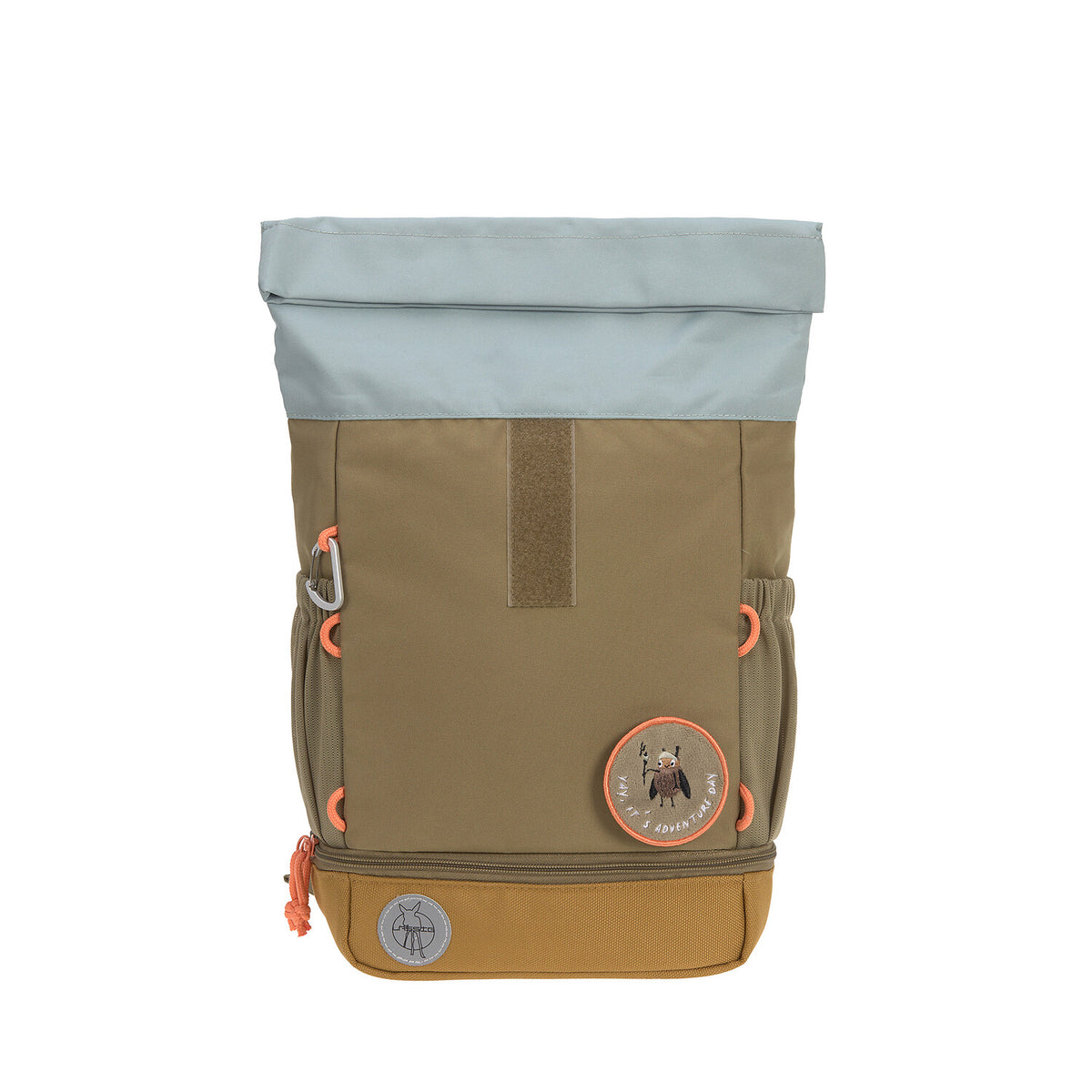 Kindergartenrucksack Rolltop Medium - Nature Olive