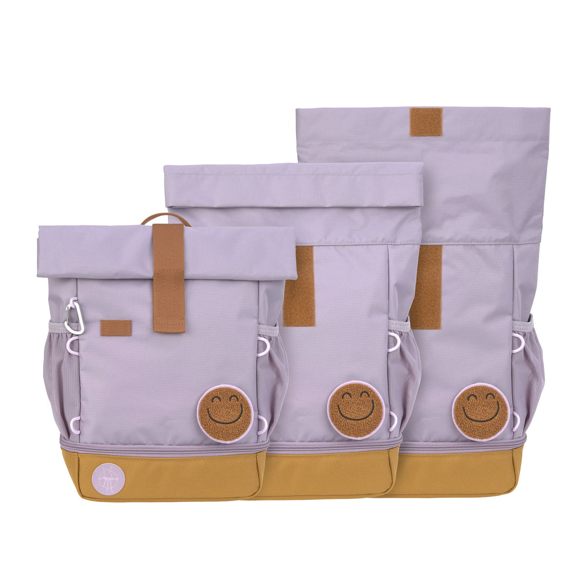 Kindergartenrucksack Rolltop Medium - lila