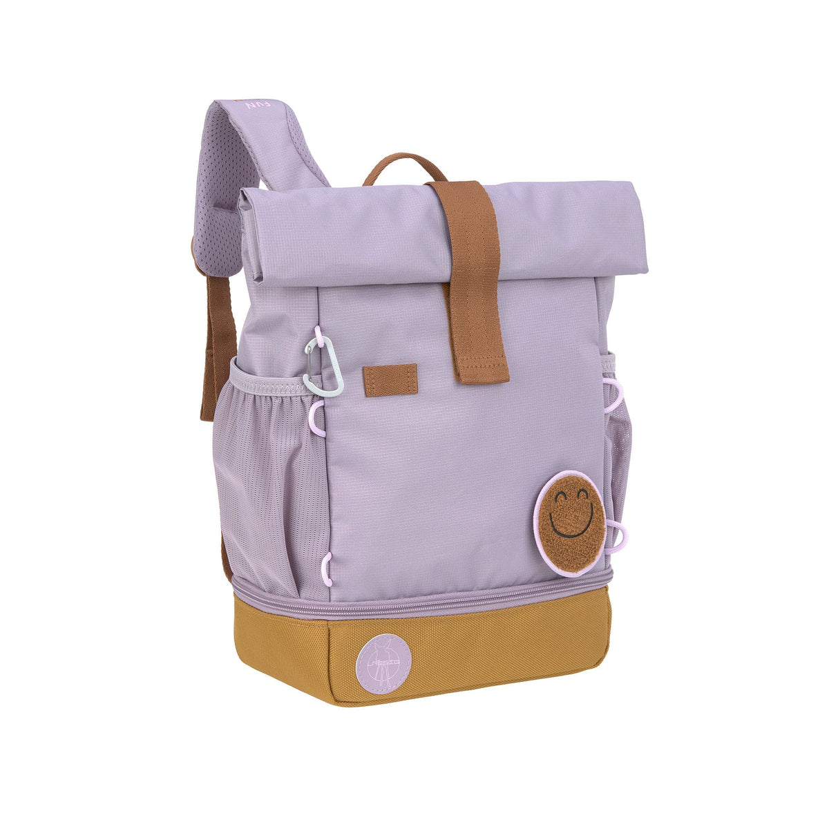 Kindergartenrucksack Rolltop Medium - lila