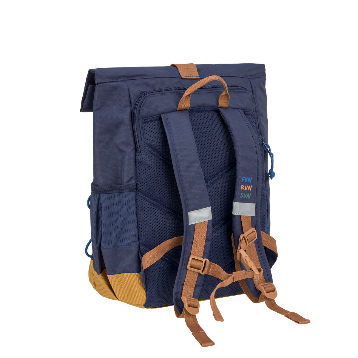 Kindergartenrucksack Rolltop Medium - blau