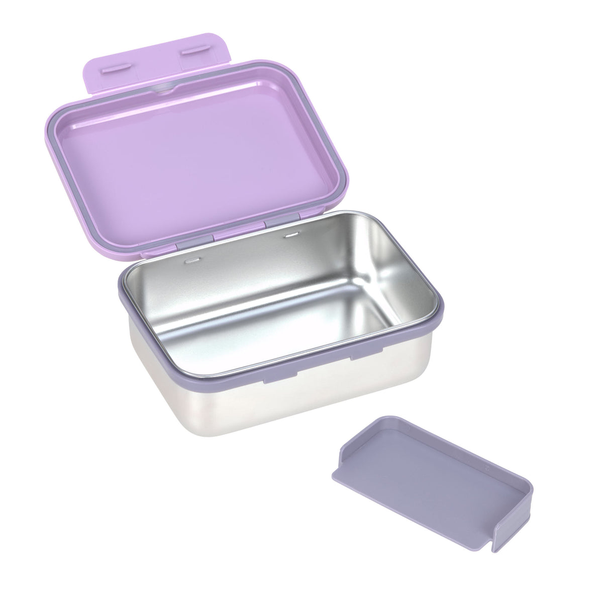 Edelstahl Znüni-Box - Herz