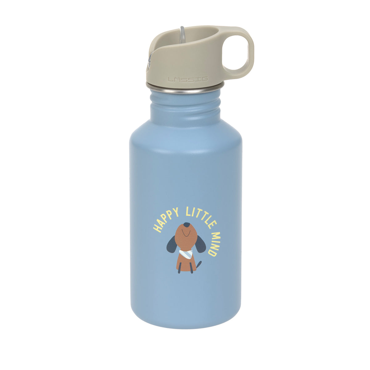 Trinkflasche Edelstahl - Pattern Party blau/grün