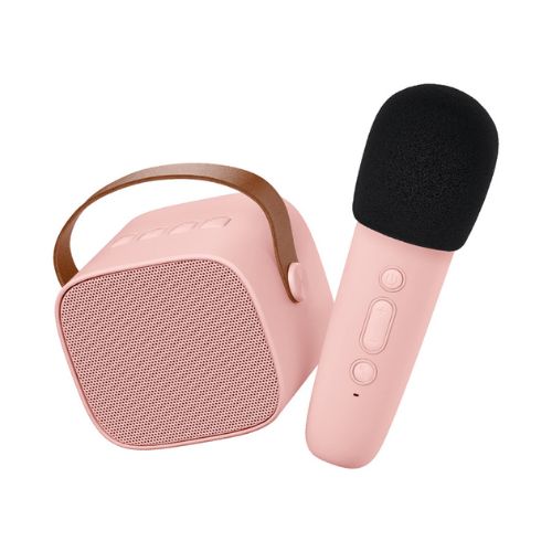 Kinder - Karaoke - Set - rosa