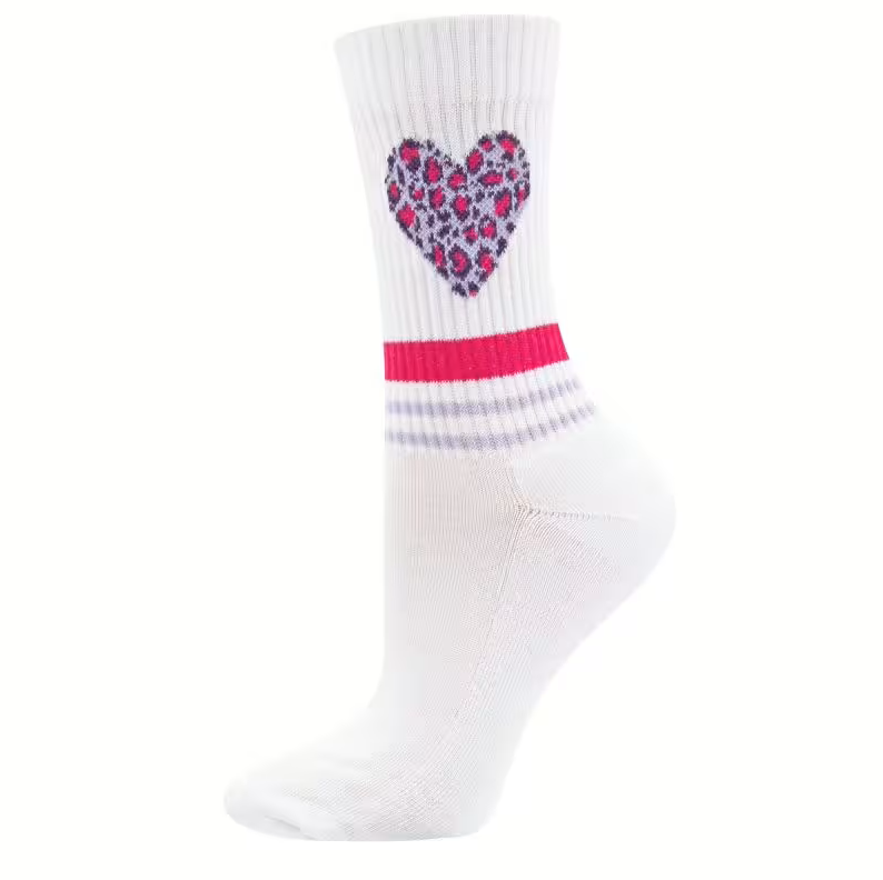 Mama Socken Herz - Leo/pink
