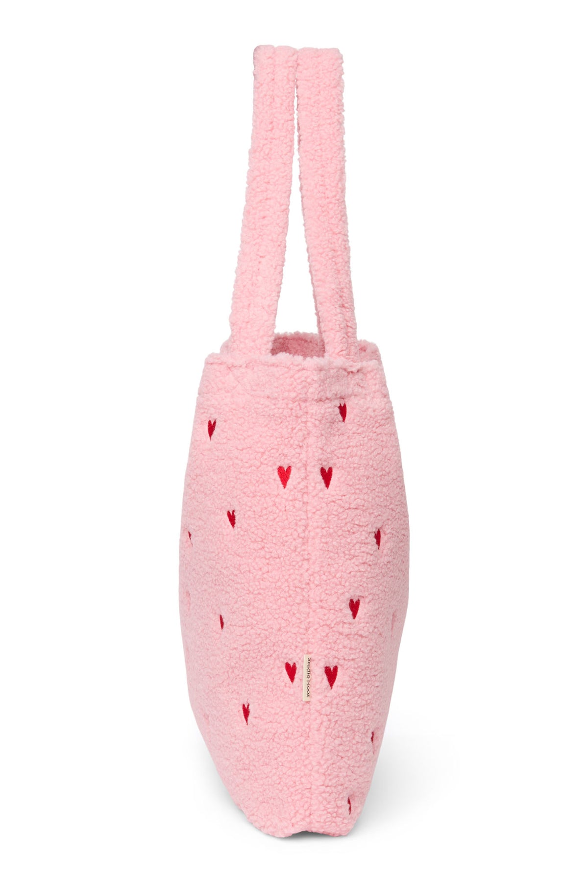 Teddy Hearts Mom Bag - Light Pink