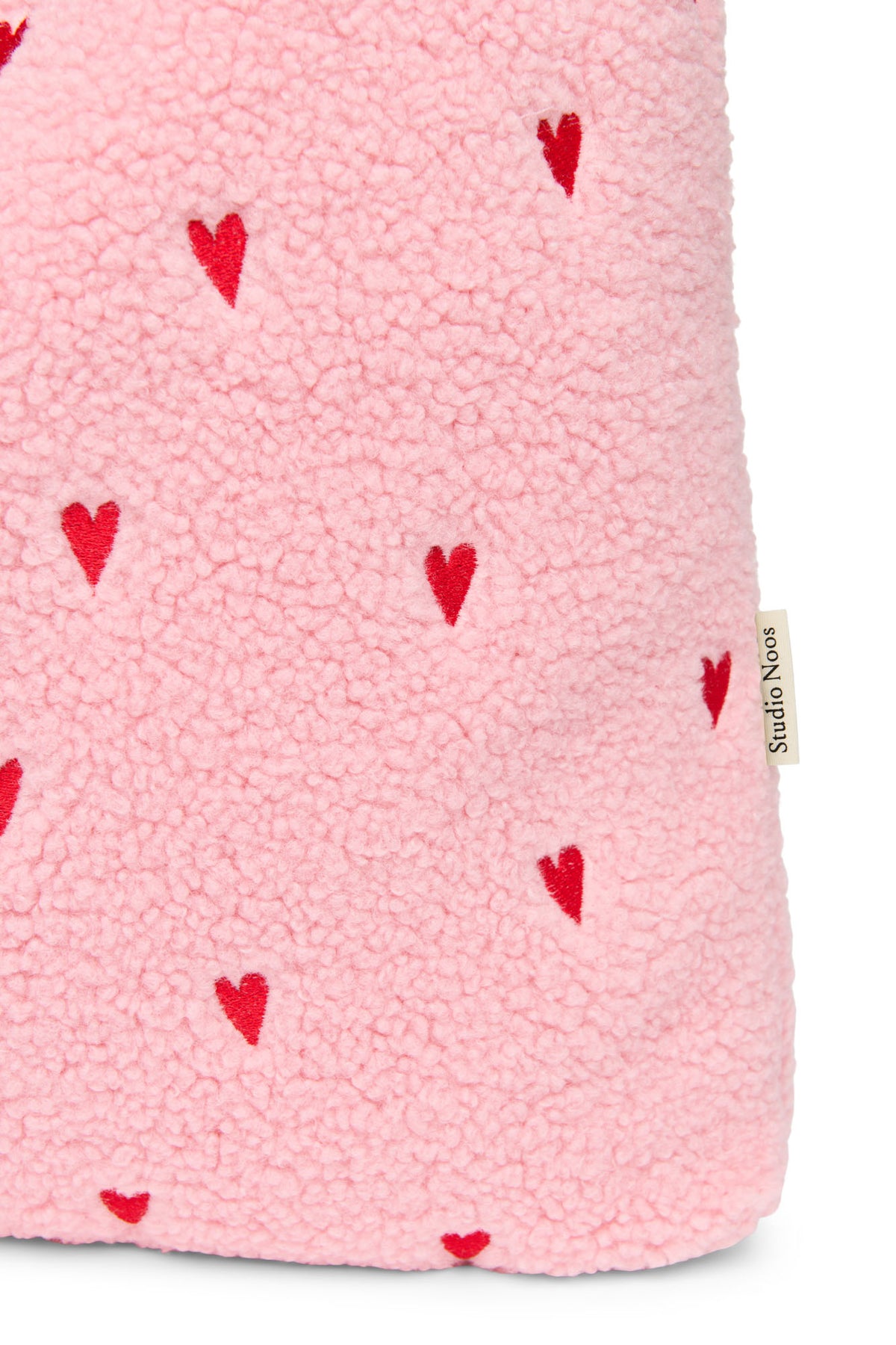 Teddy Hearts Mom Bag - Light Pink