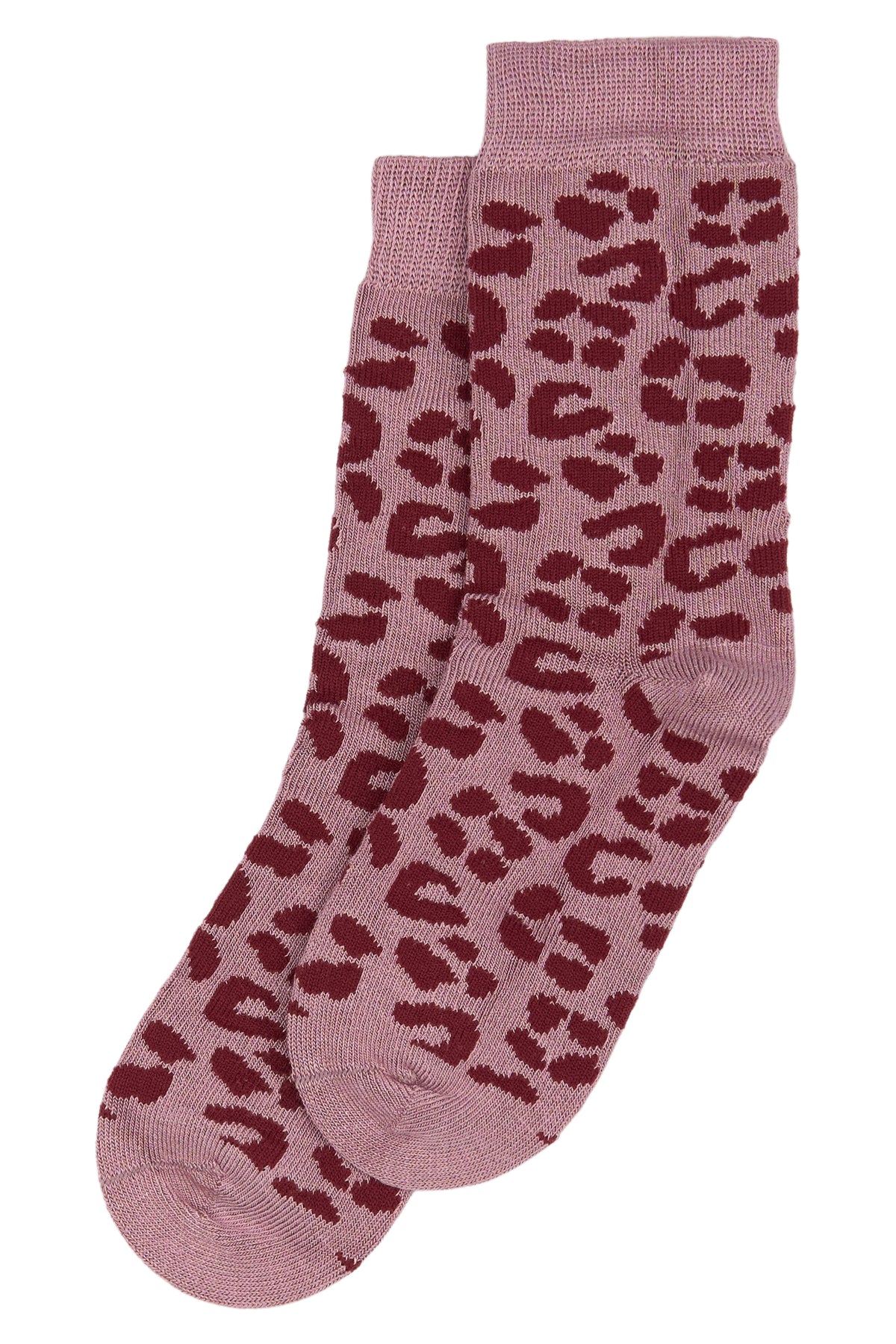 Bambussocken Herz -  Pale Pink Leo