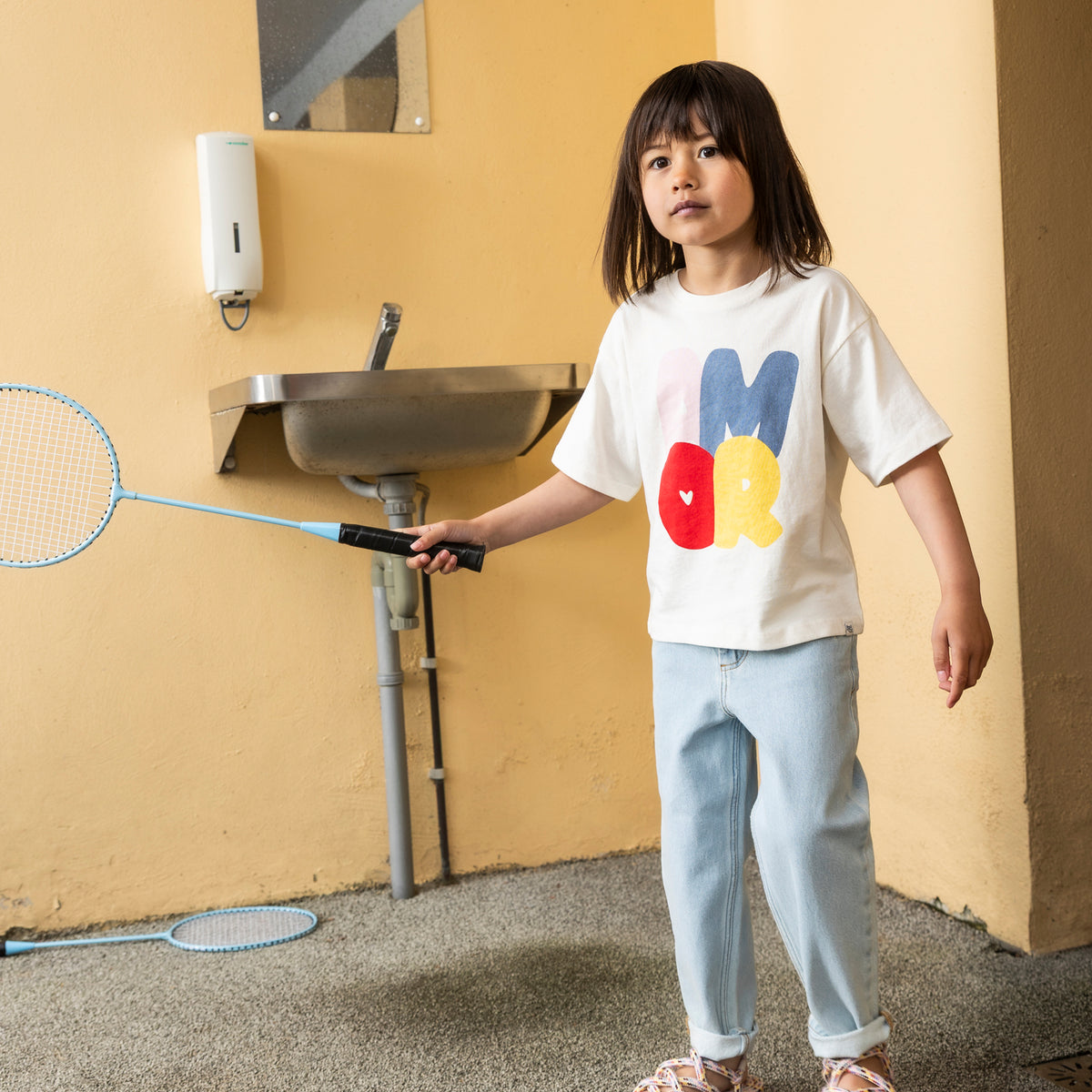 Kurzarm T-Shirt- Amor