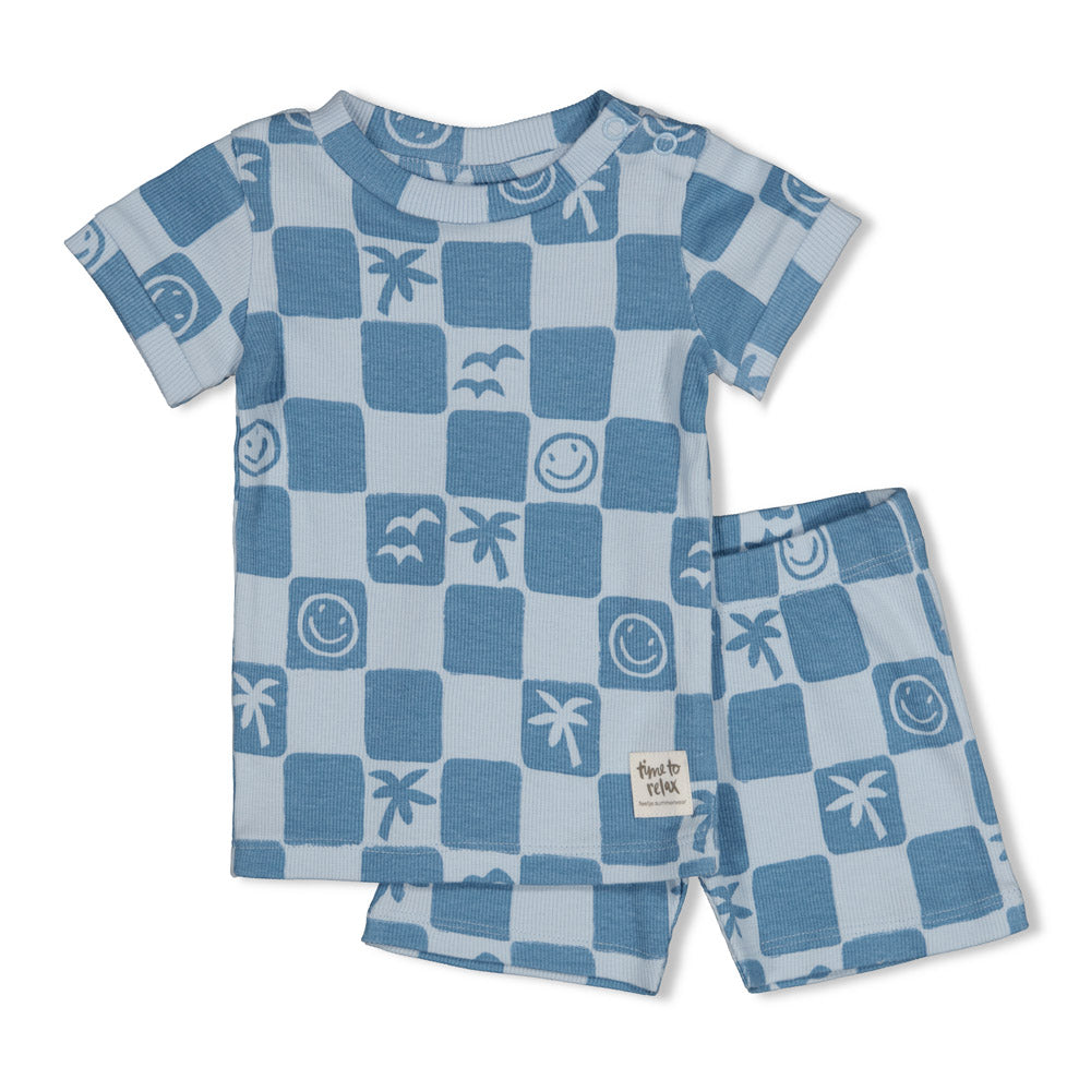 Chase Check - Premium Summerwear Schlafanzug