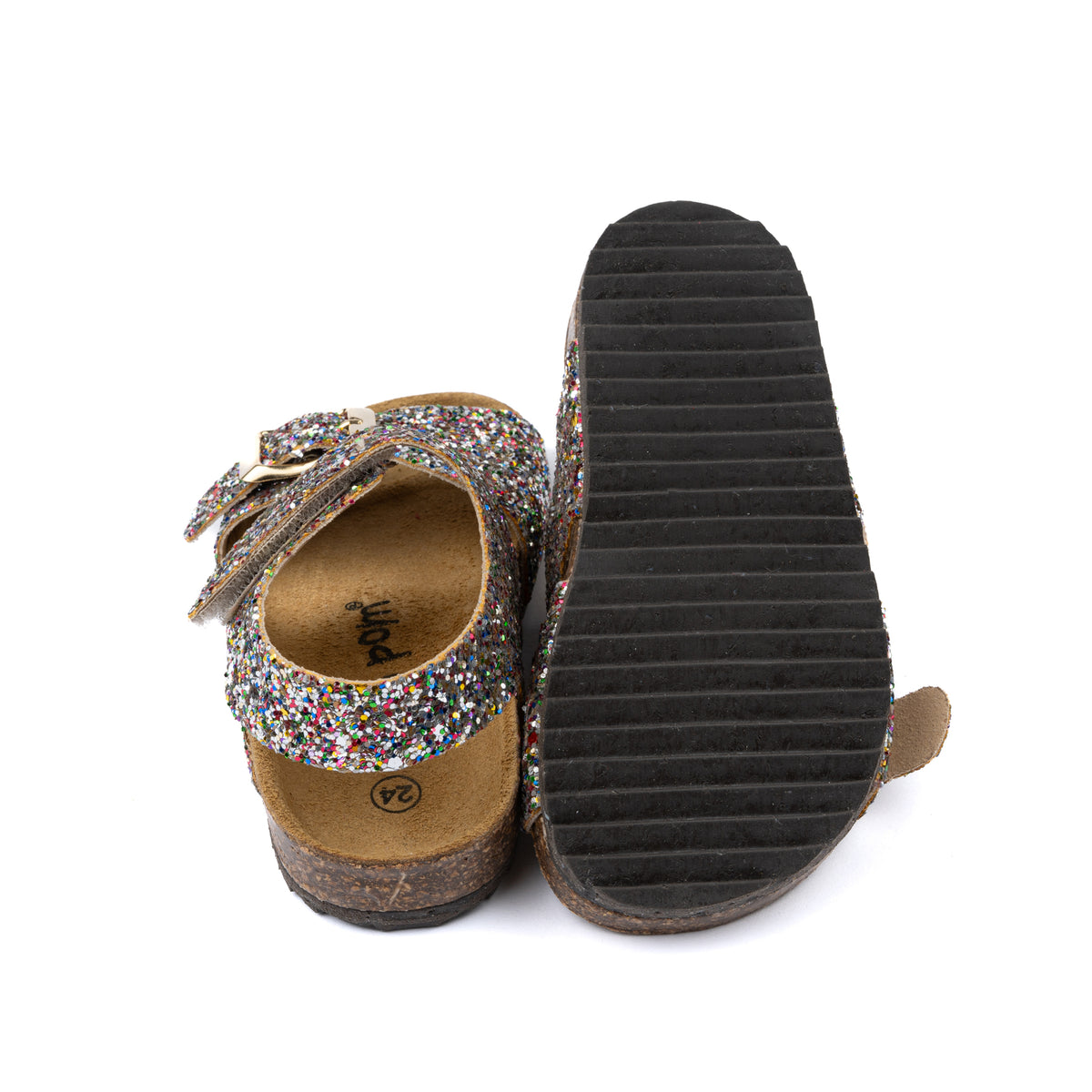 Sandalen Velcro - glitzer