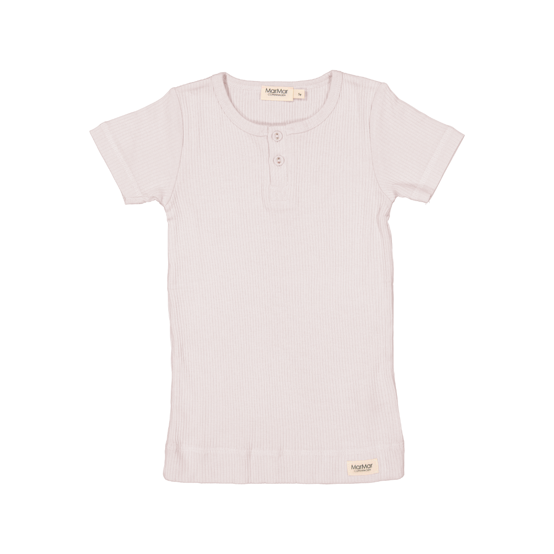 Plain Shirt kurzarm - powder chalk