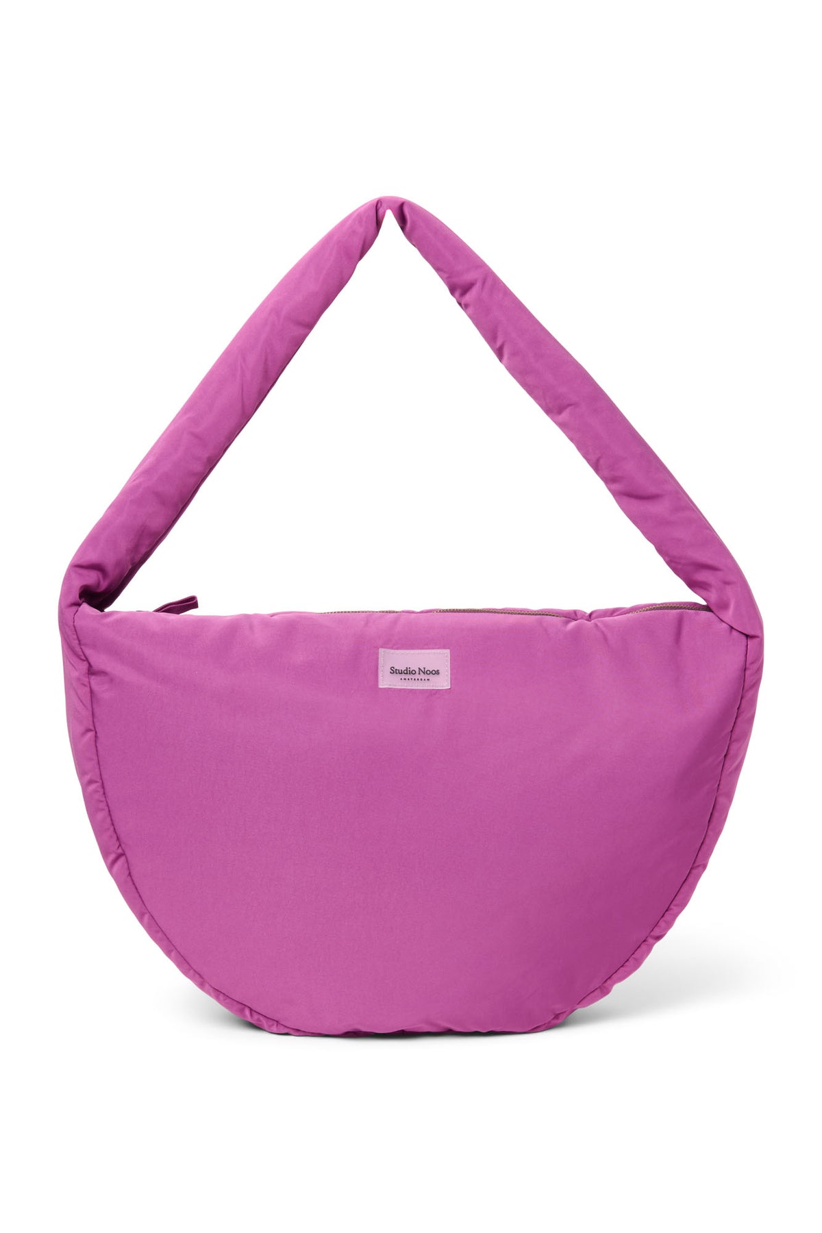 Puﬀy Cross Body Bag - Pink