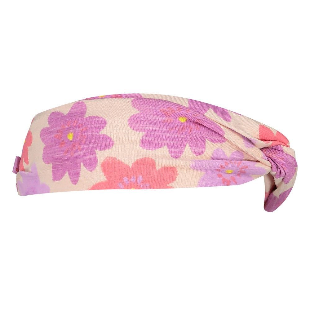 Haarband Blumen - lila/rosa