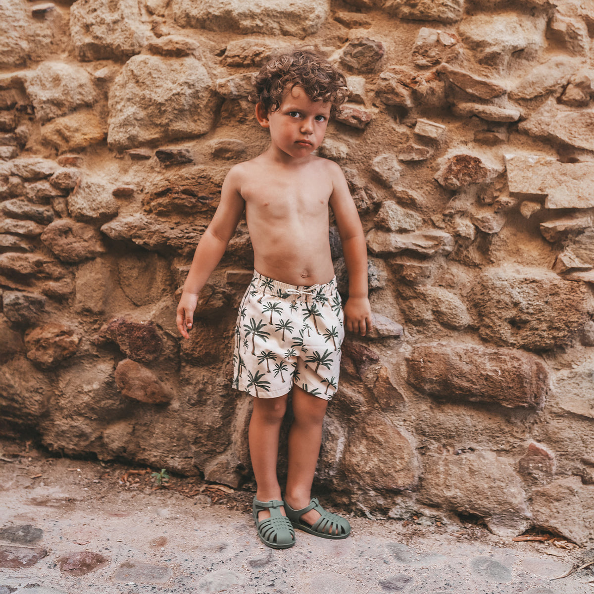 Badehose Palmen