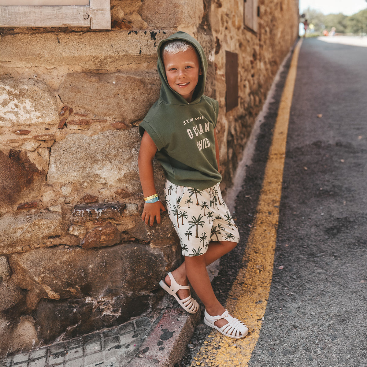 Jersey Shorts Palmen