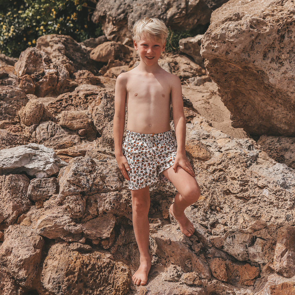 Swimshorts Pommegranate