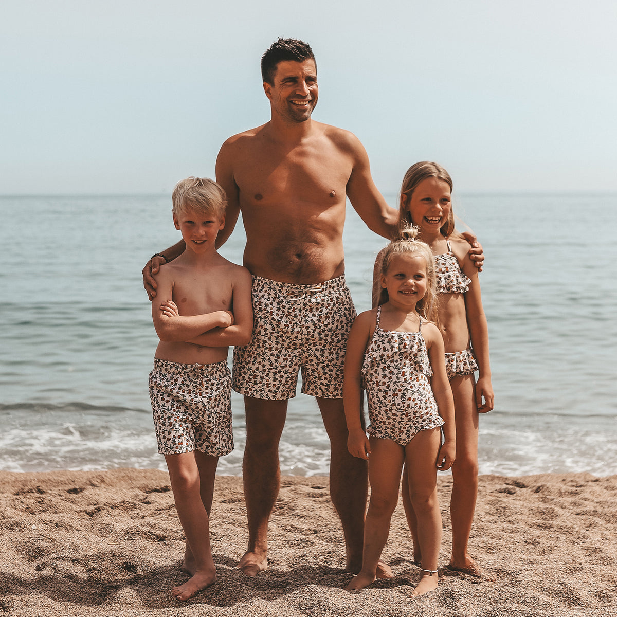 Swimshorts Pommegranate