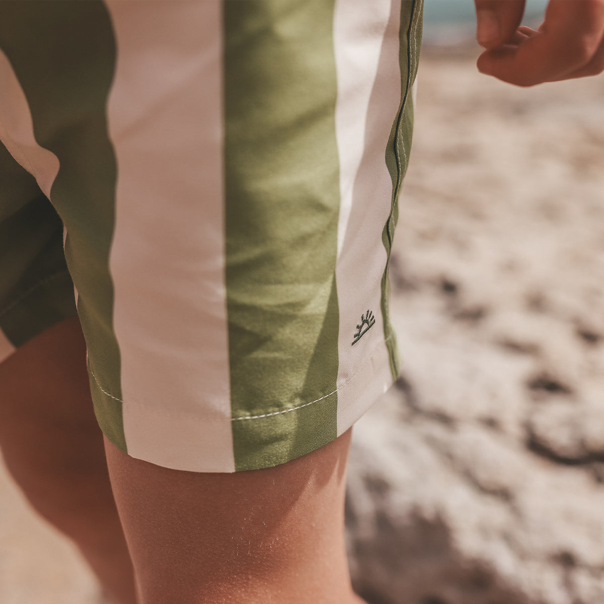Gestreifte Swimshorts