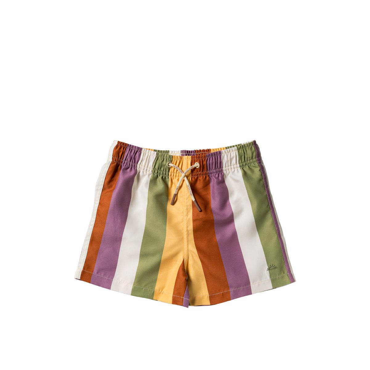 Gestreifte Swimshorts - Farbig