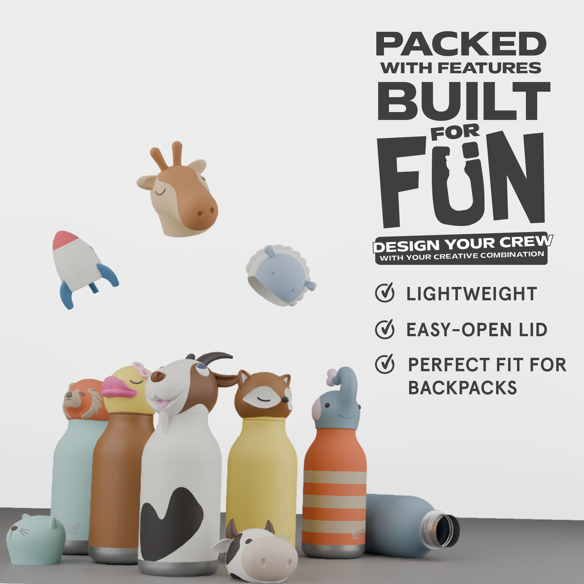 Kindertrinkflasche - Bär