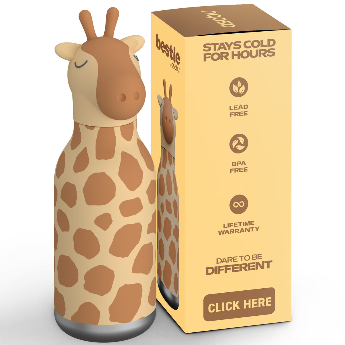 Kindertrinkflasche - Giraffe