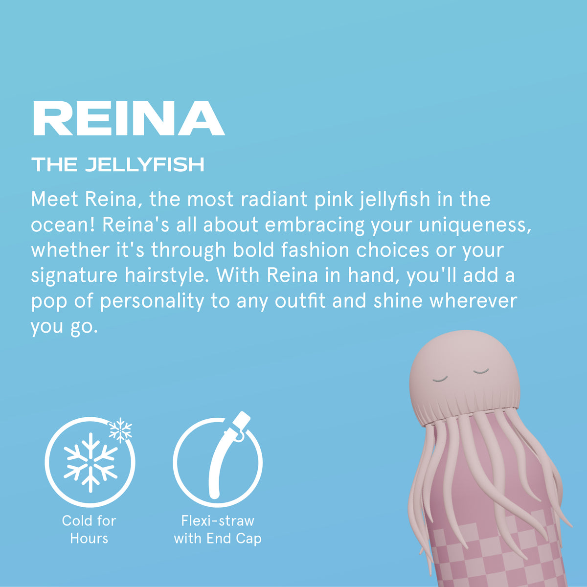 Kindertrinkflasche - Qualle