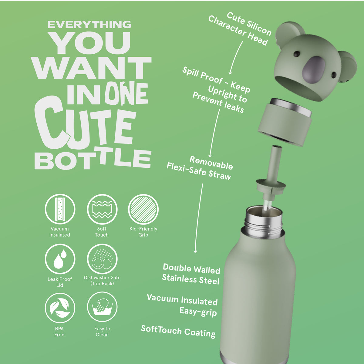 Kindertrinkflasche - Koala