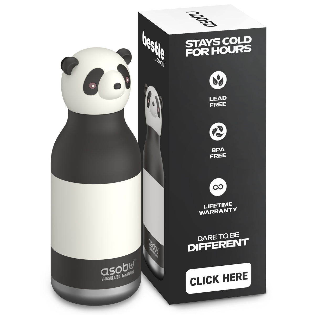 Kindertrinkflasche - Panda