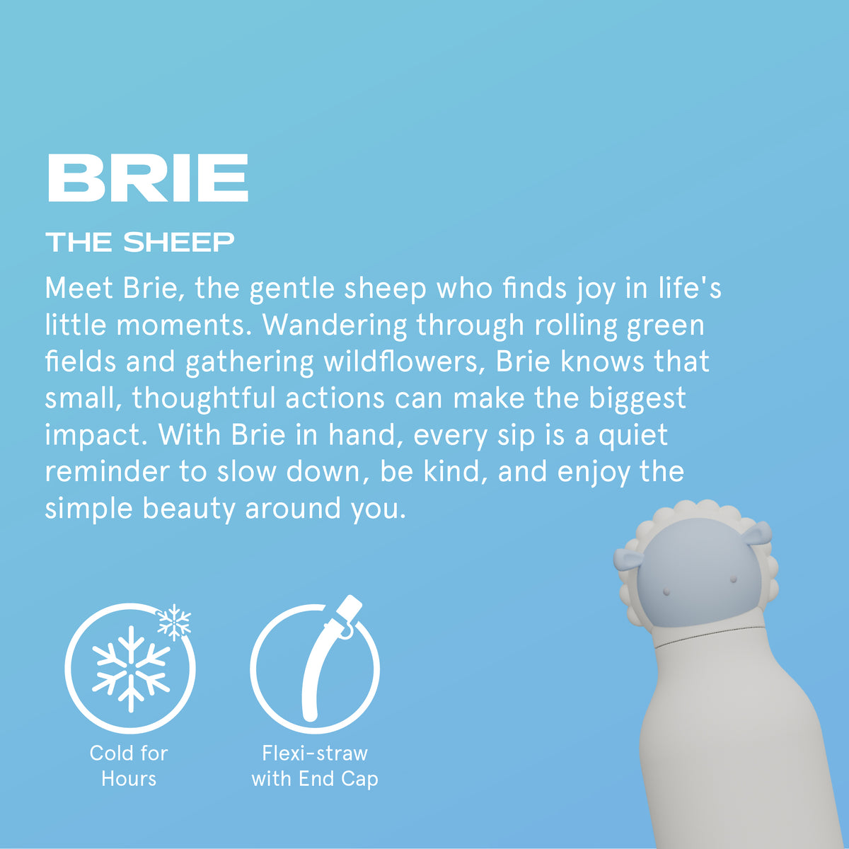 Kindertrinkflasche - Schaf