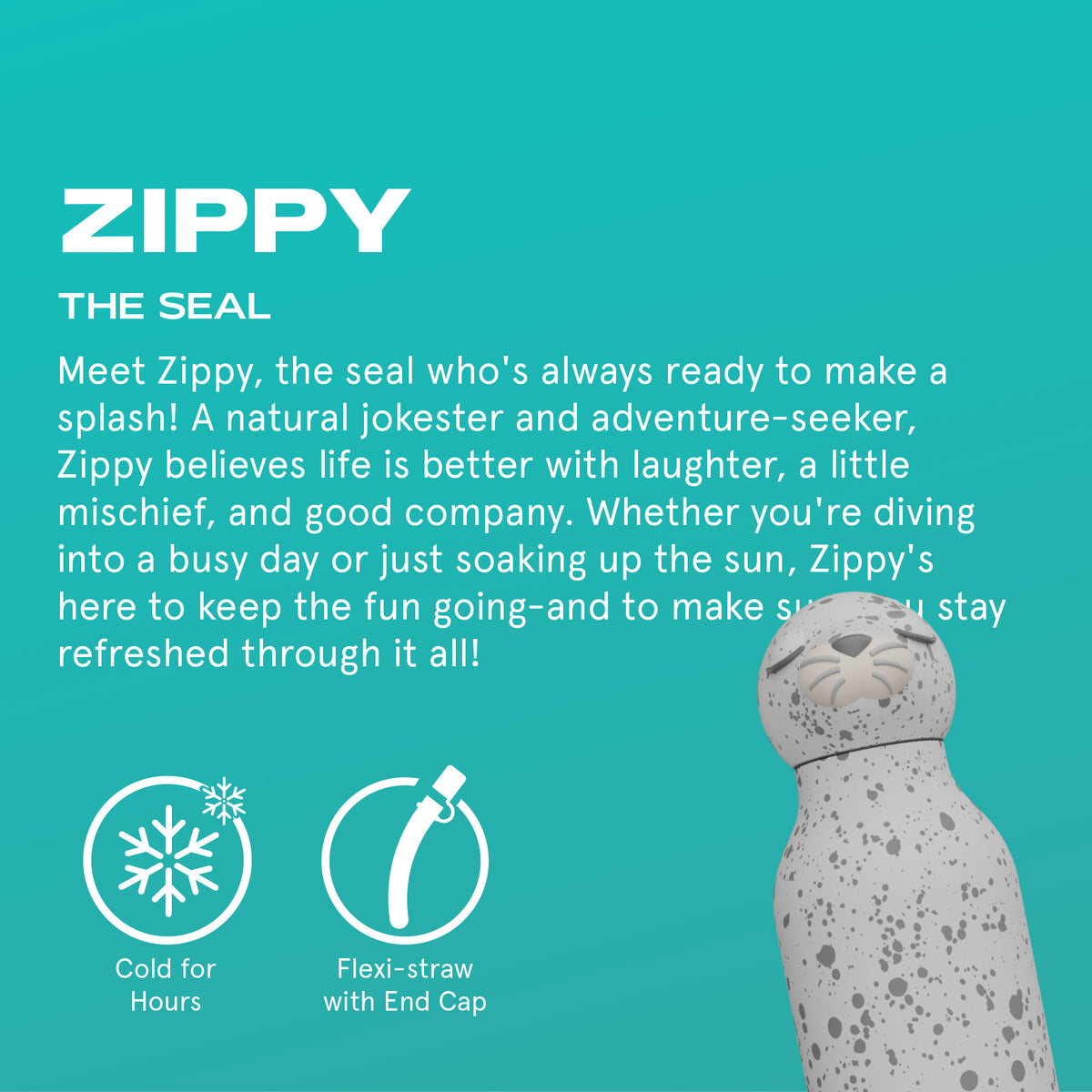 Kindertrinkflasche - Seelöwe