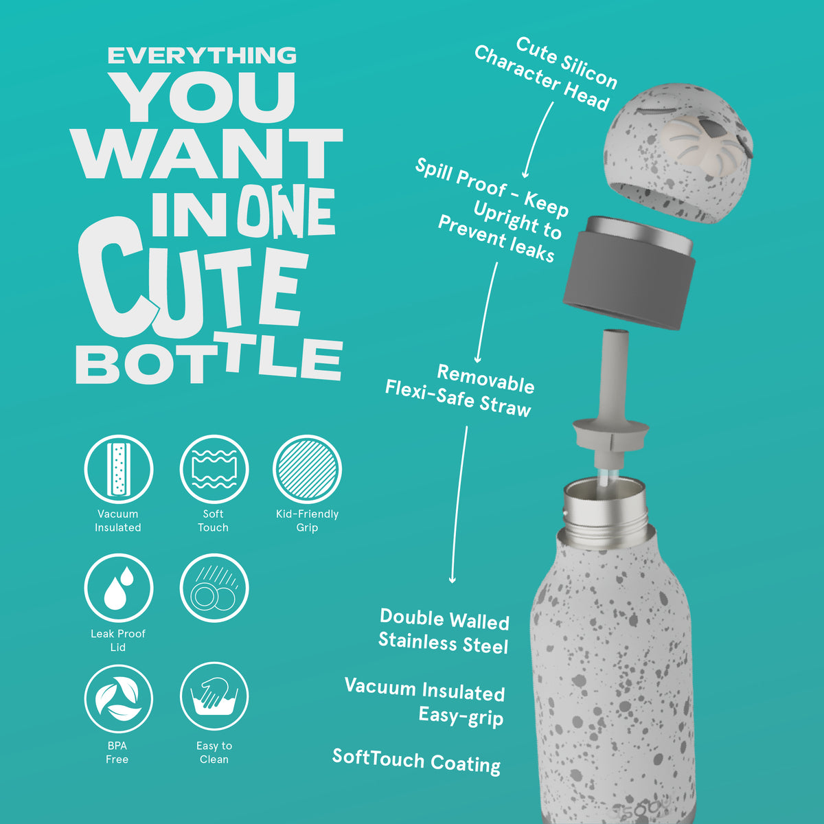 Kindertrinkflasche - Seelöwe