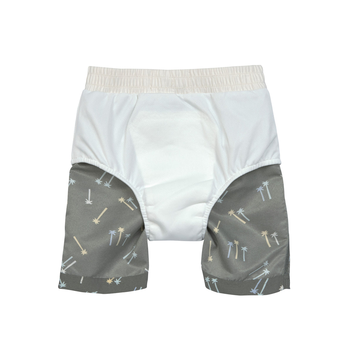 UV-Badehose mit Windel - Palmen