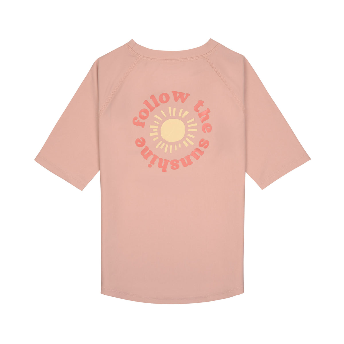 UV Shirt Kinder Kurzarm - Sonne, Rosa
