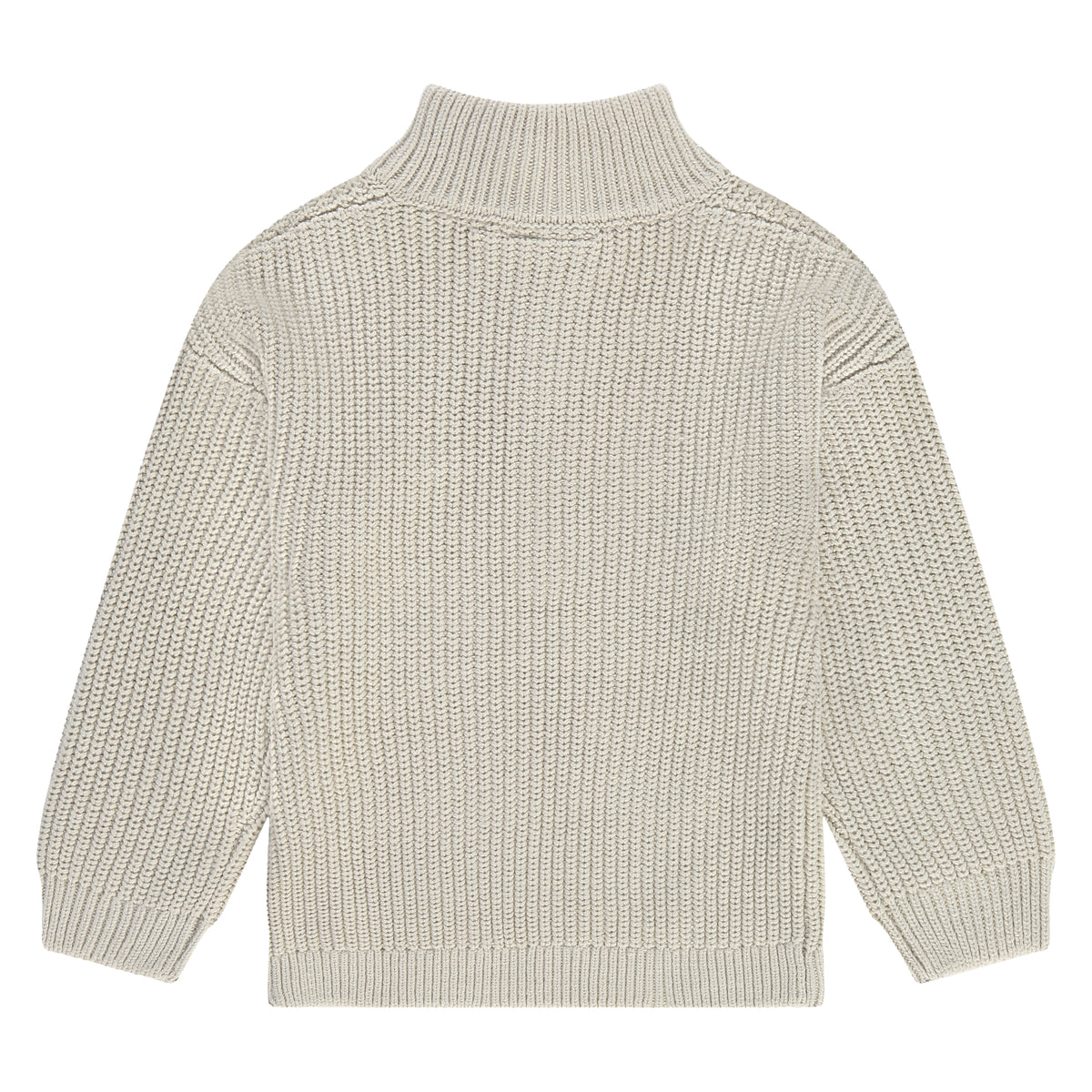 Strickpullover mit Reissverschluss