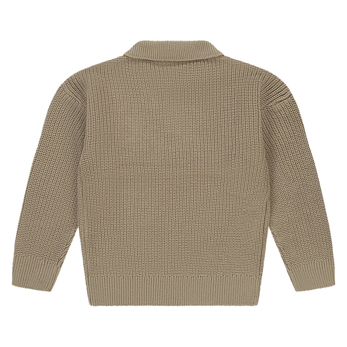 Strickpullover mit Knöpfen