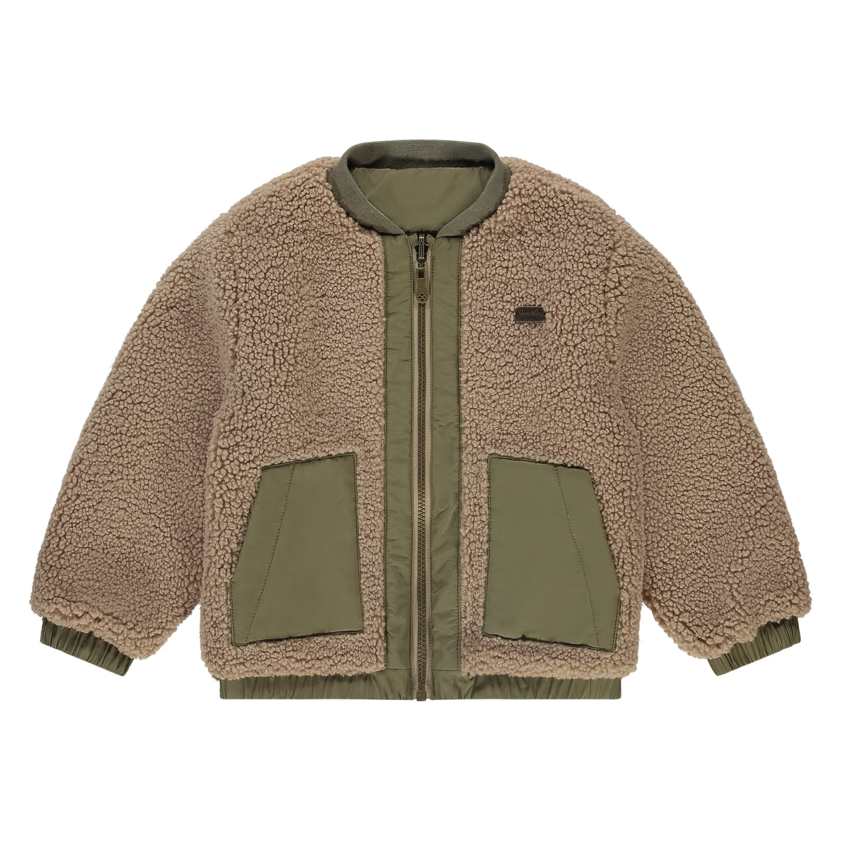 Reversible Jacke - army green