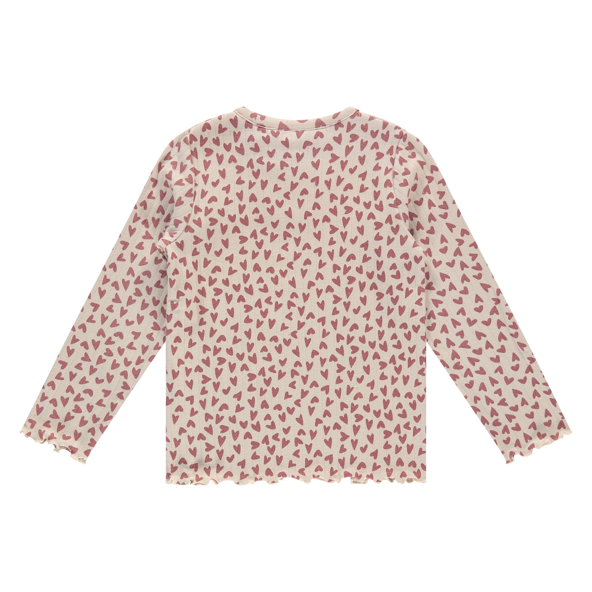 Langarm Shirt mit Herzen