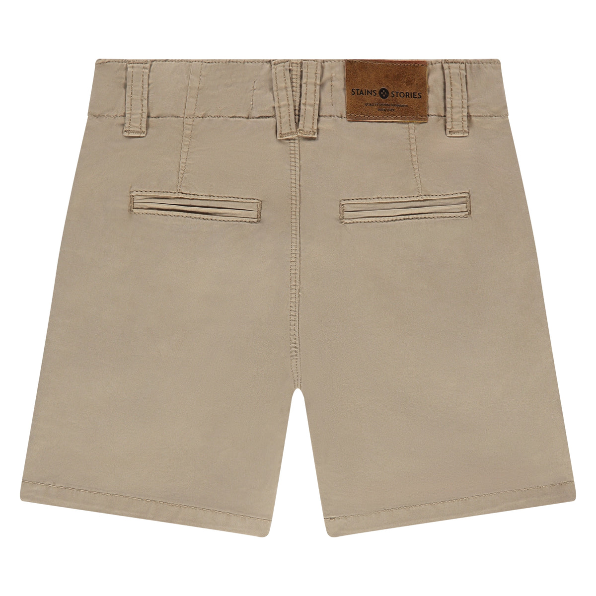 Kurze Stoffhosen - beige