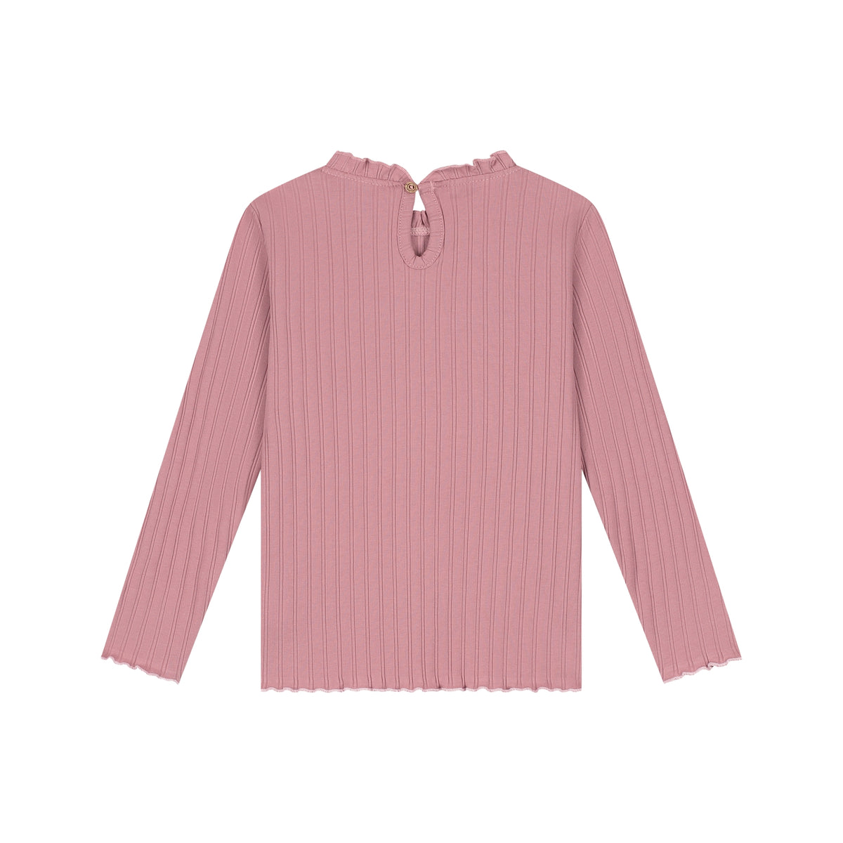 Longsleeve mit Schleife - Rosa