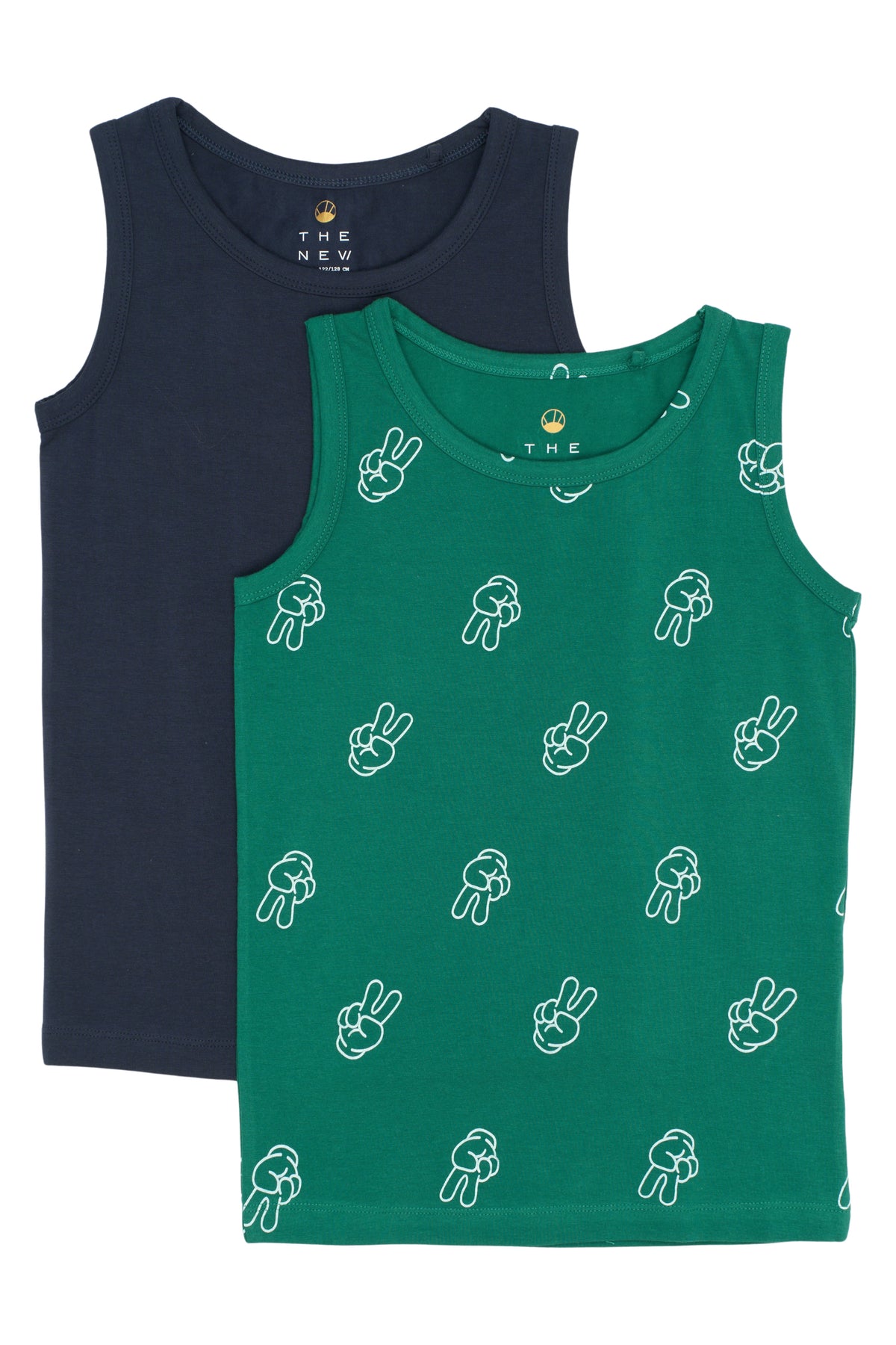 Tanktop 2er Pack - navy