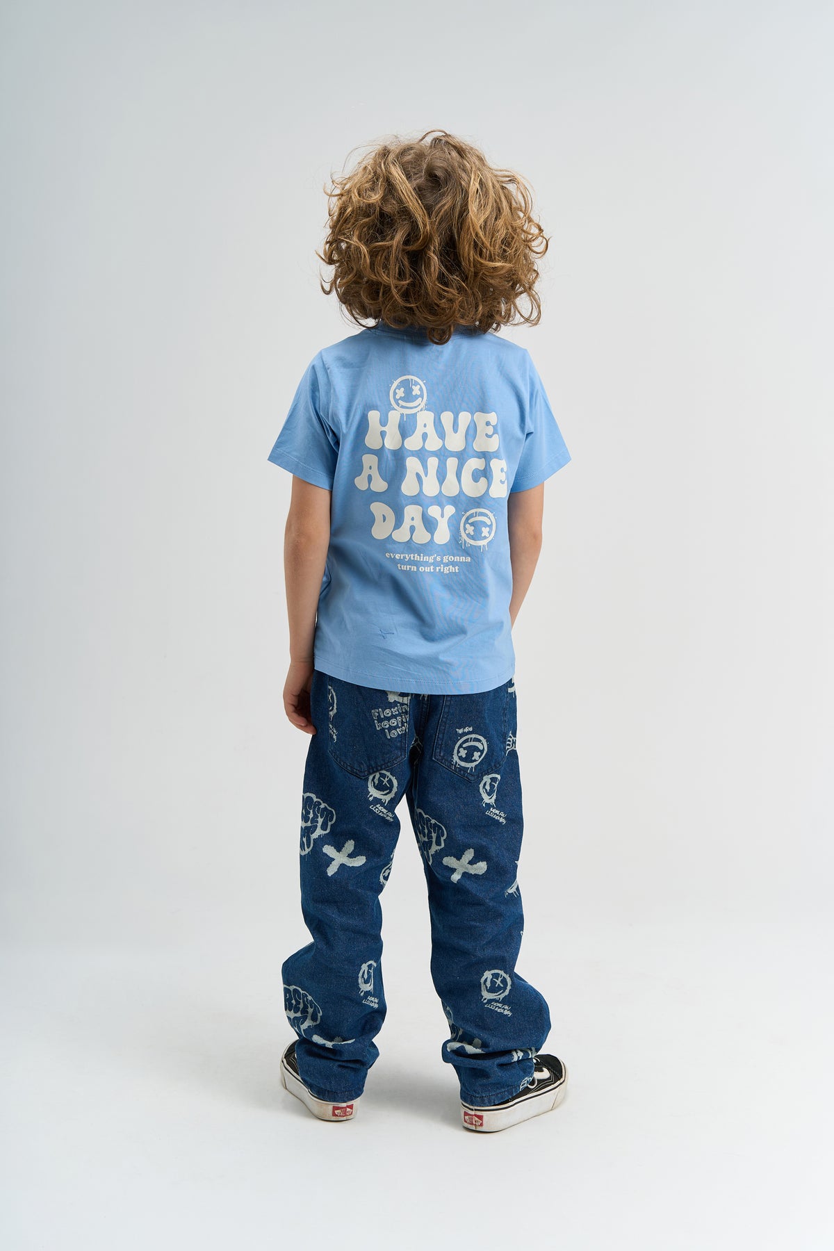 T-Shirt Sander - Hellblau