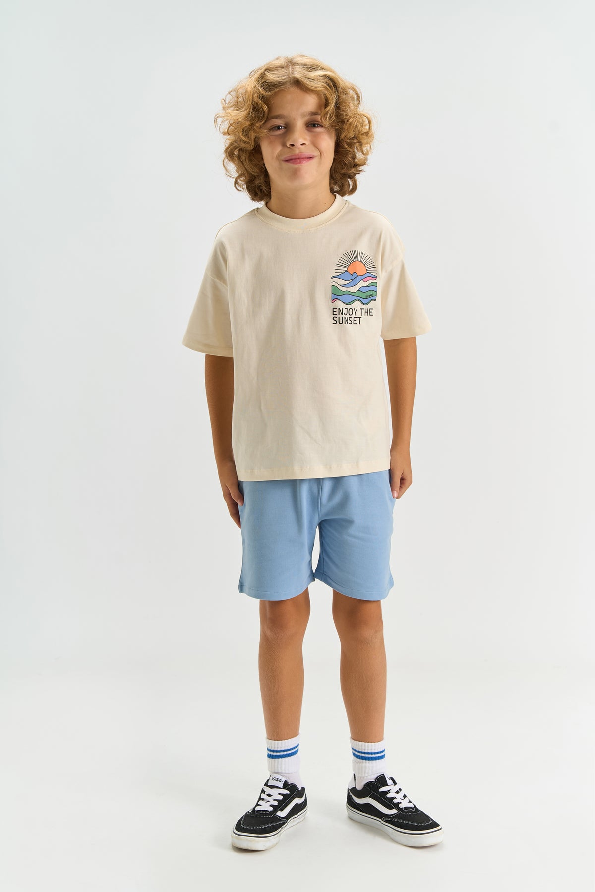 Tuck T-Shirt - Beige