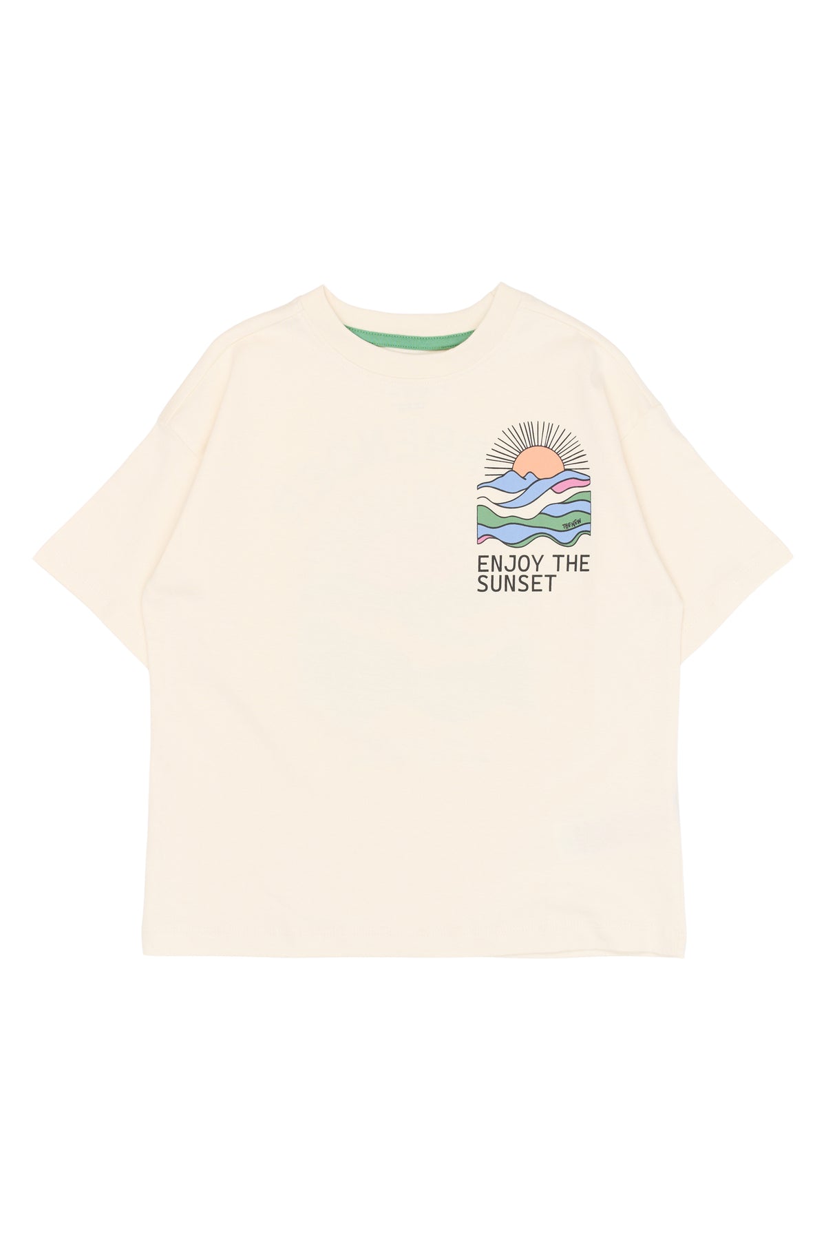 Tuck T-Shirt - Beige