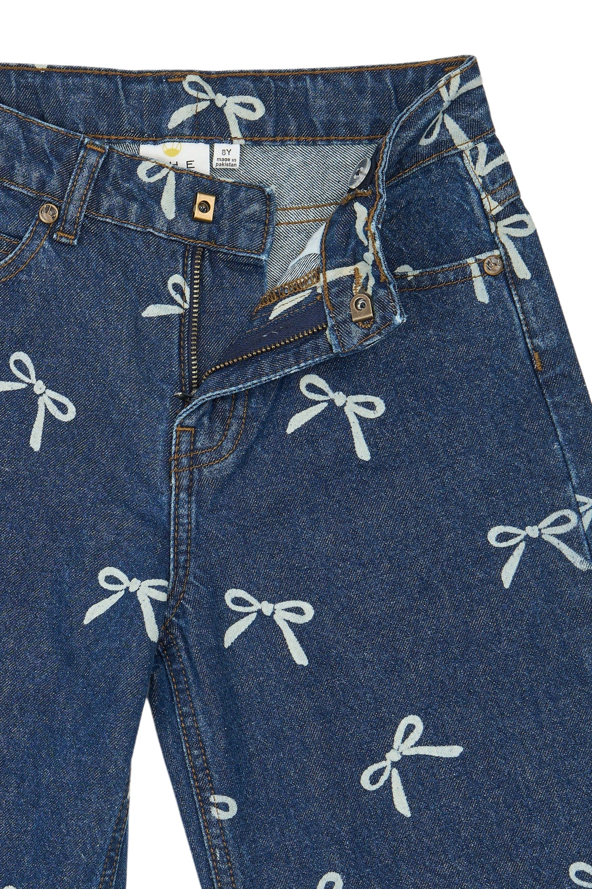 Jeans mit weitem Bein Virgina