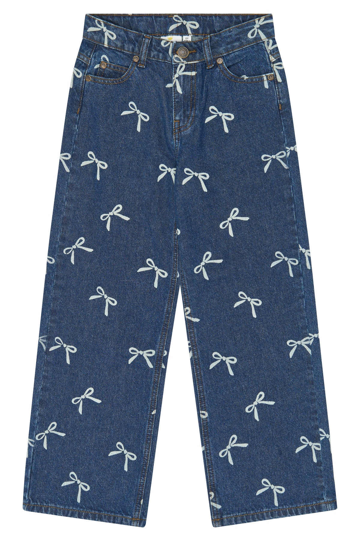 Jeans mit weitem Bein Virgina