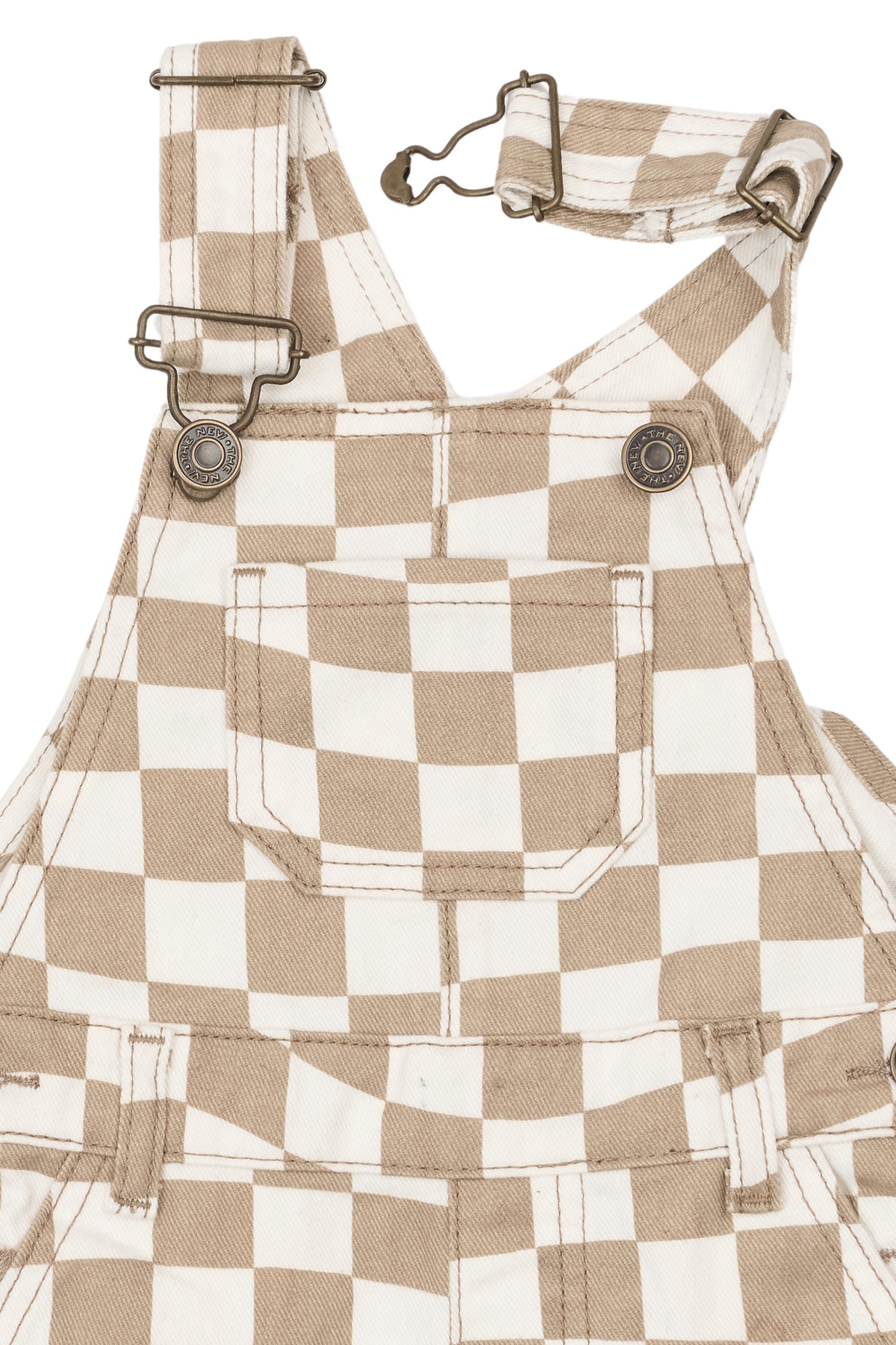 Kurze Latzhosen Twill