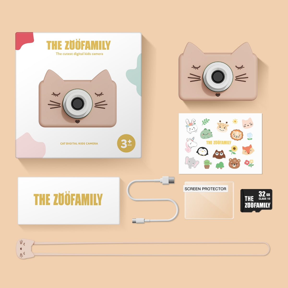 Kinderkamera Zoo friends C1 - Katze